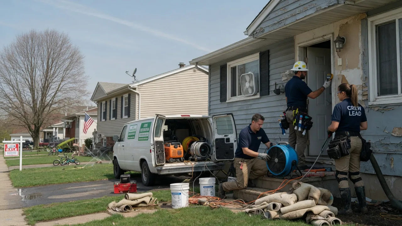 Flood Cleanup in Trumansburg, NY near me